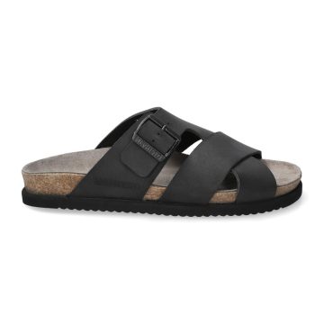 Mephisto NORDINE heren slipper - Zwart